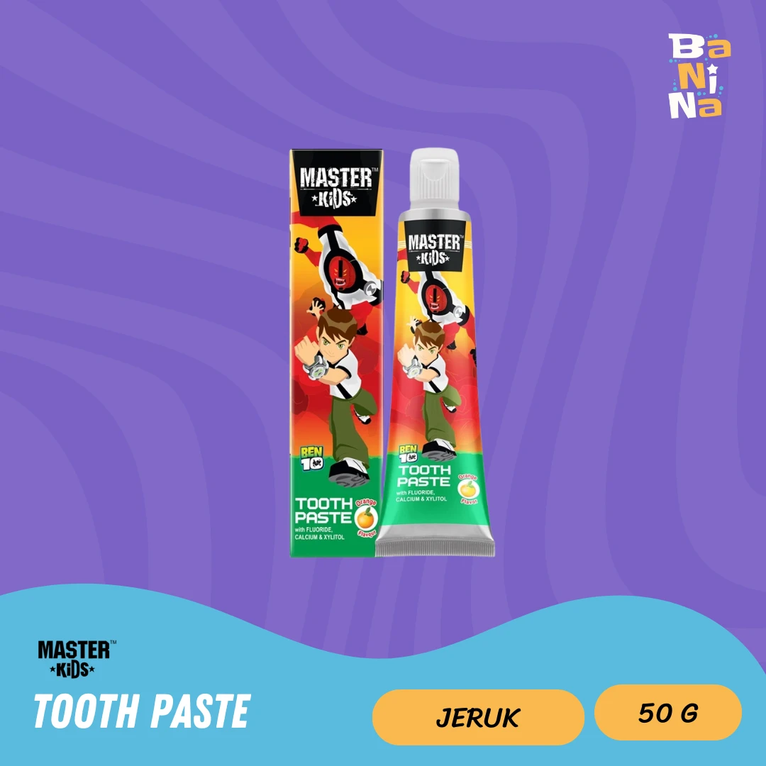 MASTER Kids Pasta Gigi Ben10 Jeruk 40+10g