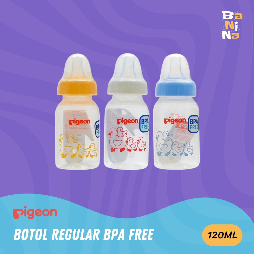 [Stock Malayu] Pigeon Botol Susu Bayi 120ml
