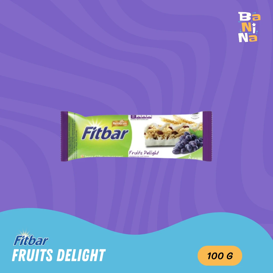 Fitbar Fruits Delight 100g