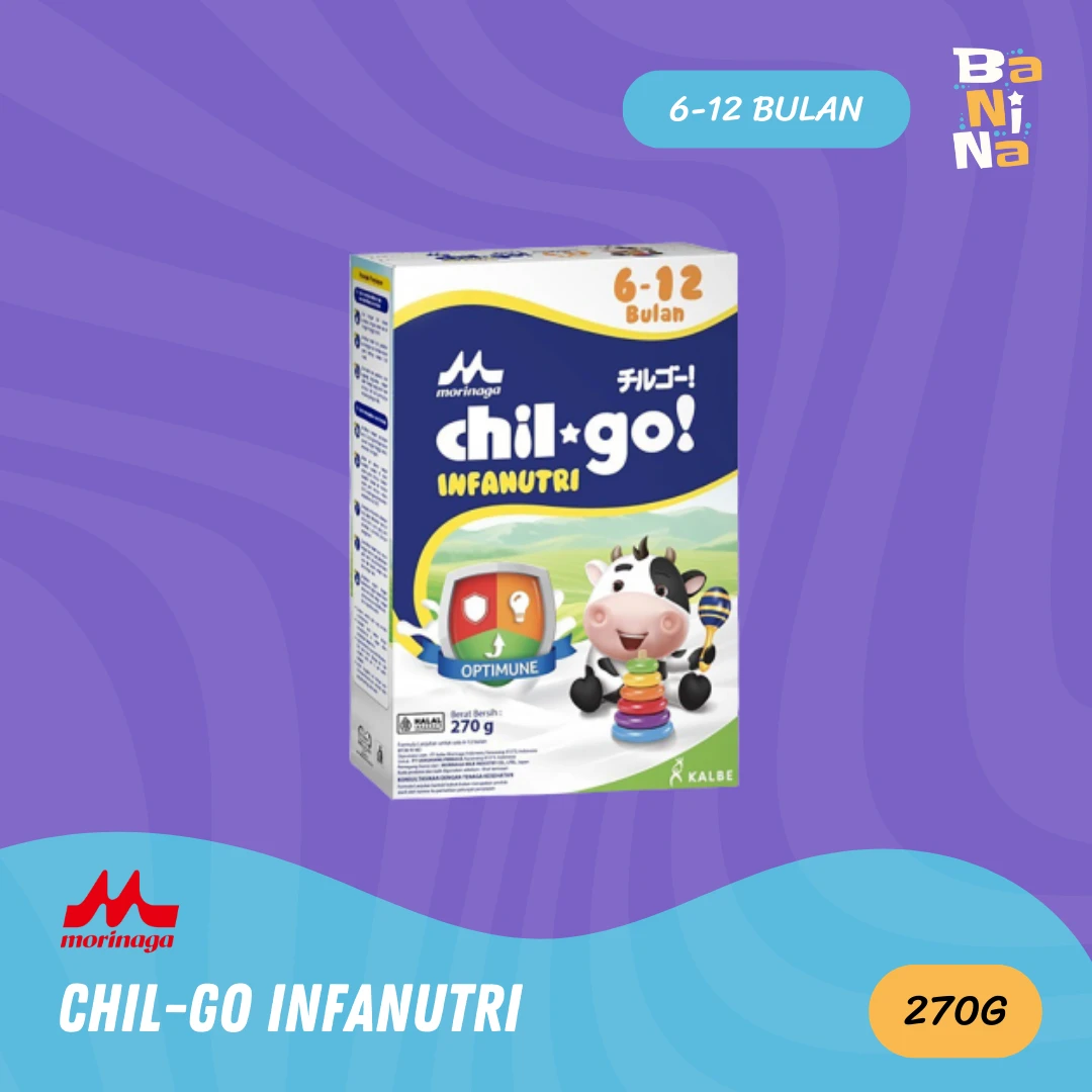 [Stock Malayu] Morinaga Chil Go Infanutri 6-12 270g
