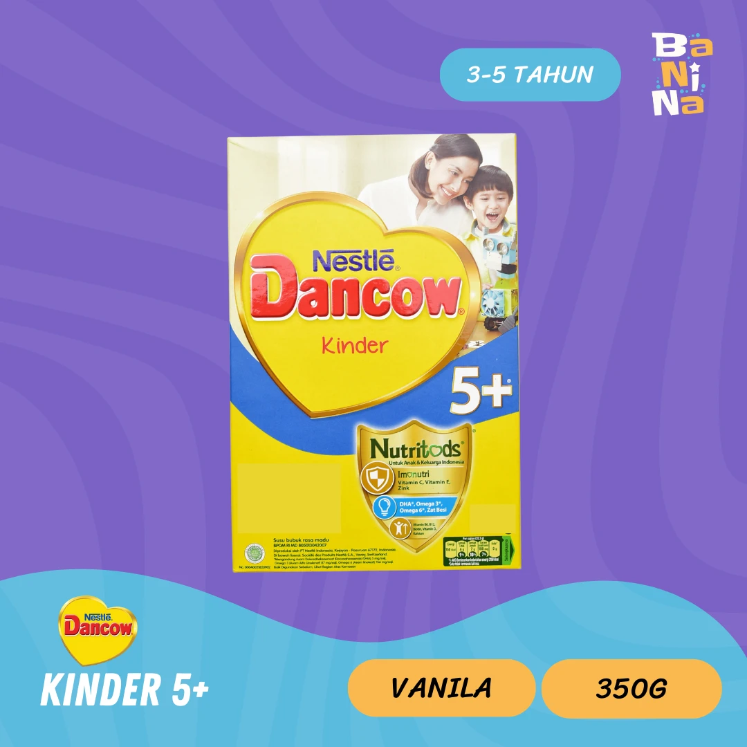 Dancow 5+ Nutriodts Vanila 350g