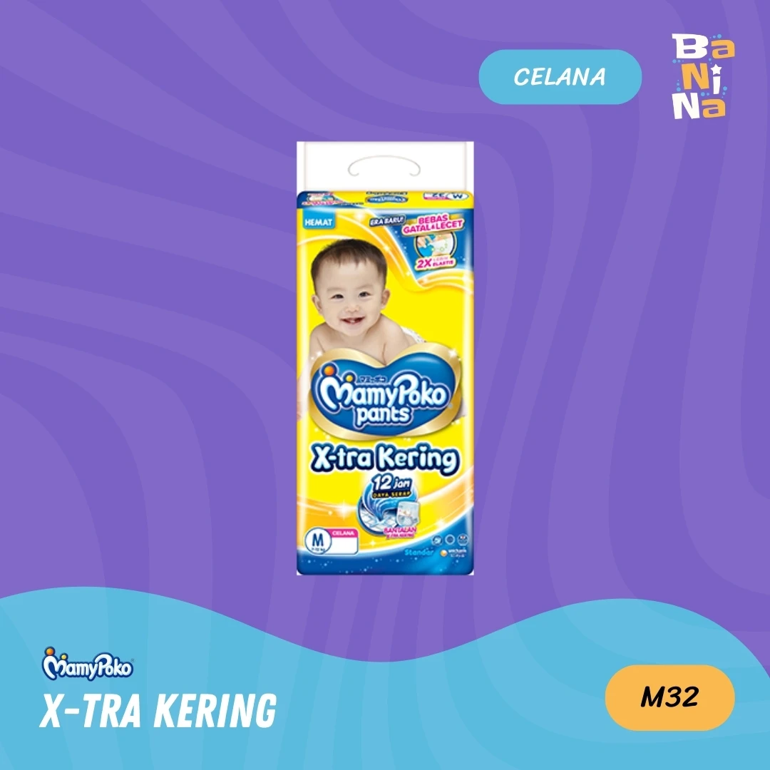 [Harga Grosir] MamyPoko X-tra Kering M32