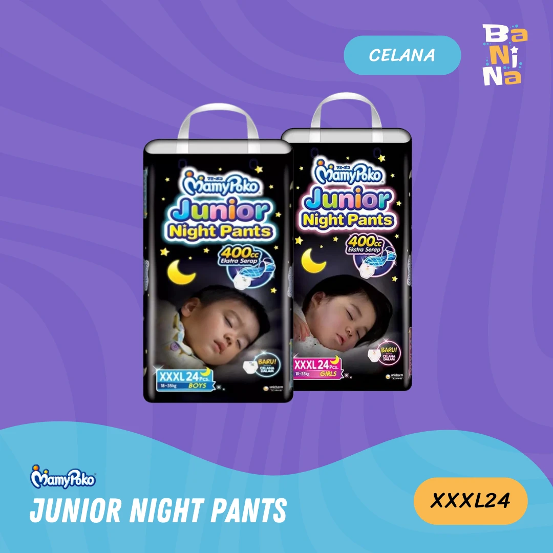 MamyPoko Junior Night Pants Boys 3XL24