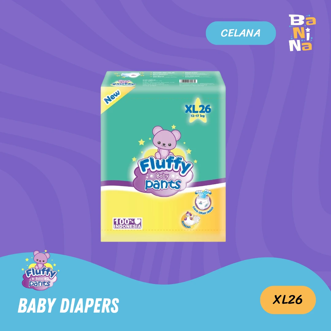 Fluffy Baby Pants XL26+2