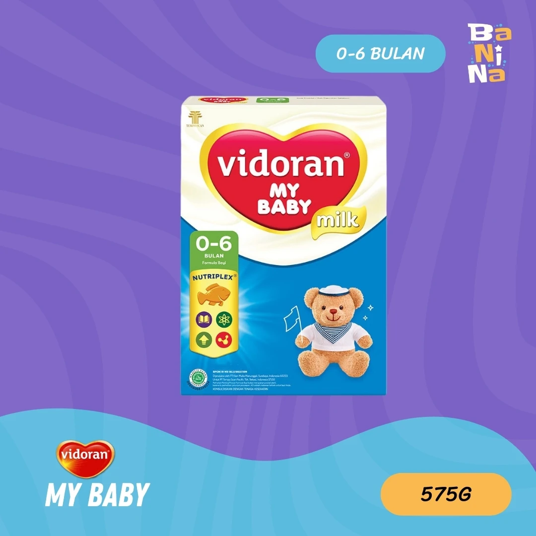 [Stock Malayu] Vidoran My Baby 0-6 575g