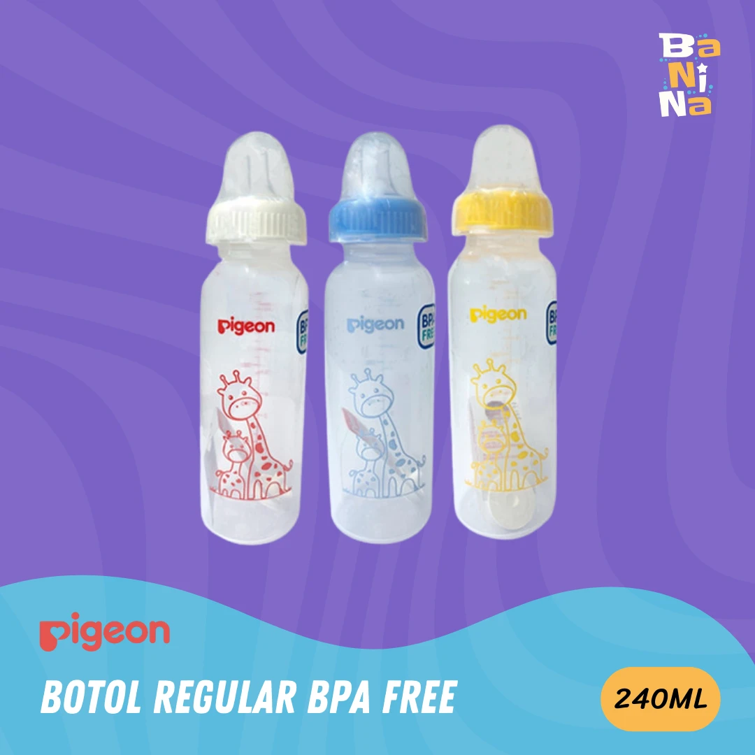 [Stock Malayu] Pigeon Botol Susu Bayi 240ml