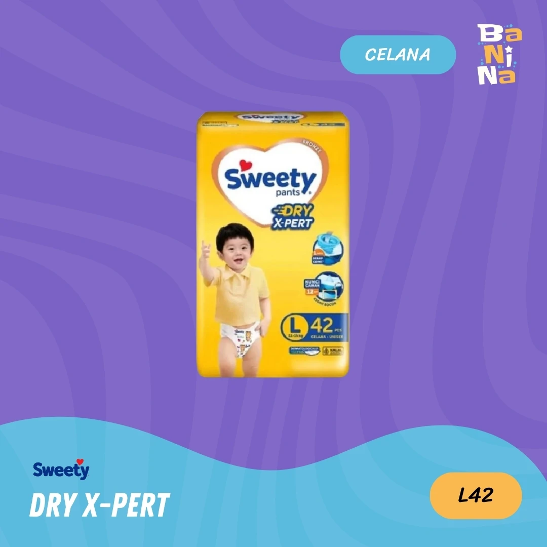 [Stock Malayu] Sweety Dry X-Pert L42