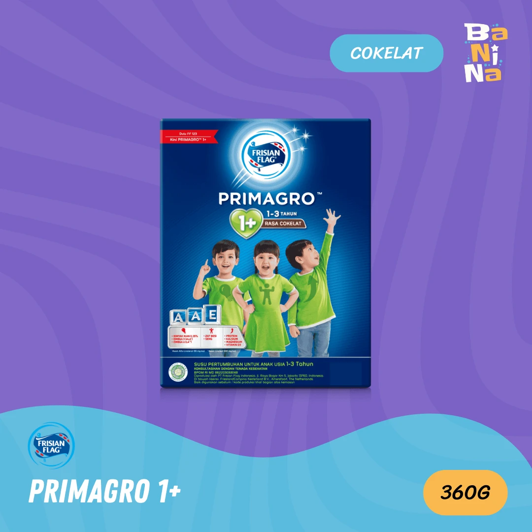 Frisian Flag Primagro 1+ Cokelat 360g